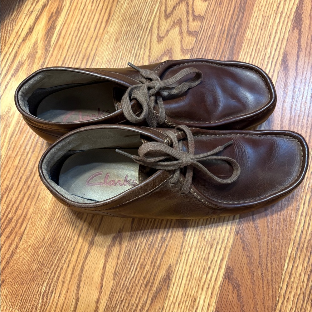 Clarks Brown Chukka Boots